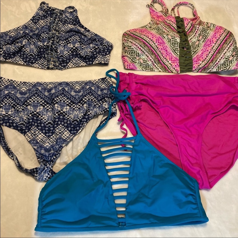 Bundle of Swim Suits Separates 16-18